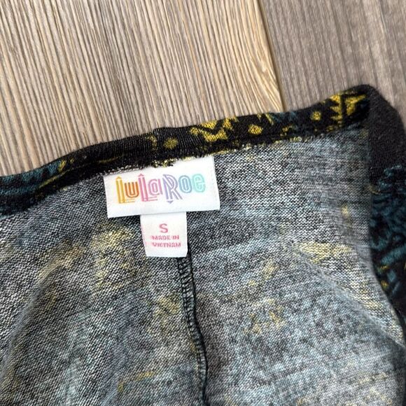 LuLaRoe Lindsey Tribal Print Open Kimono - Picture 3 of 6